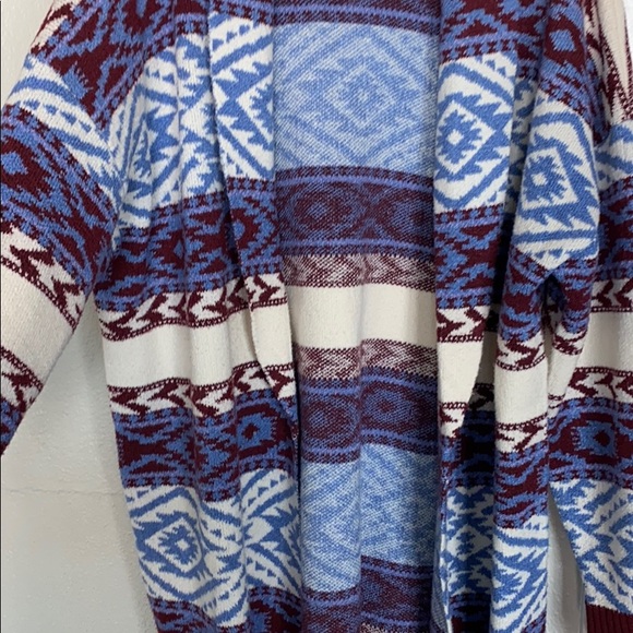 Forever 21 Aztec Purple Cardigan - Picture 6 of 11